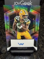 Panini 2022 Select Rookie Signatures Romeo Doubs Silver Prizm Auto /199 Packers