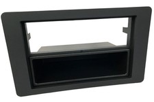 Saab 9-5 Facelift 2006-2010 Singledouble Din Fascia With Pocket Black