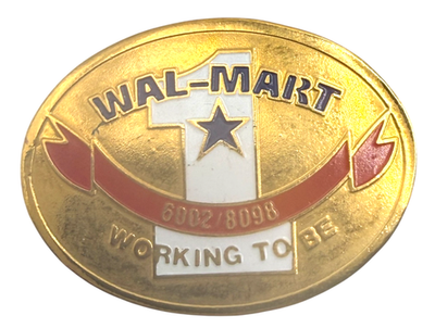 #ad Walmart Associate Pin 6002 8098 Working to Be One Lapel Pin Savannah GA $14.00