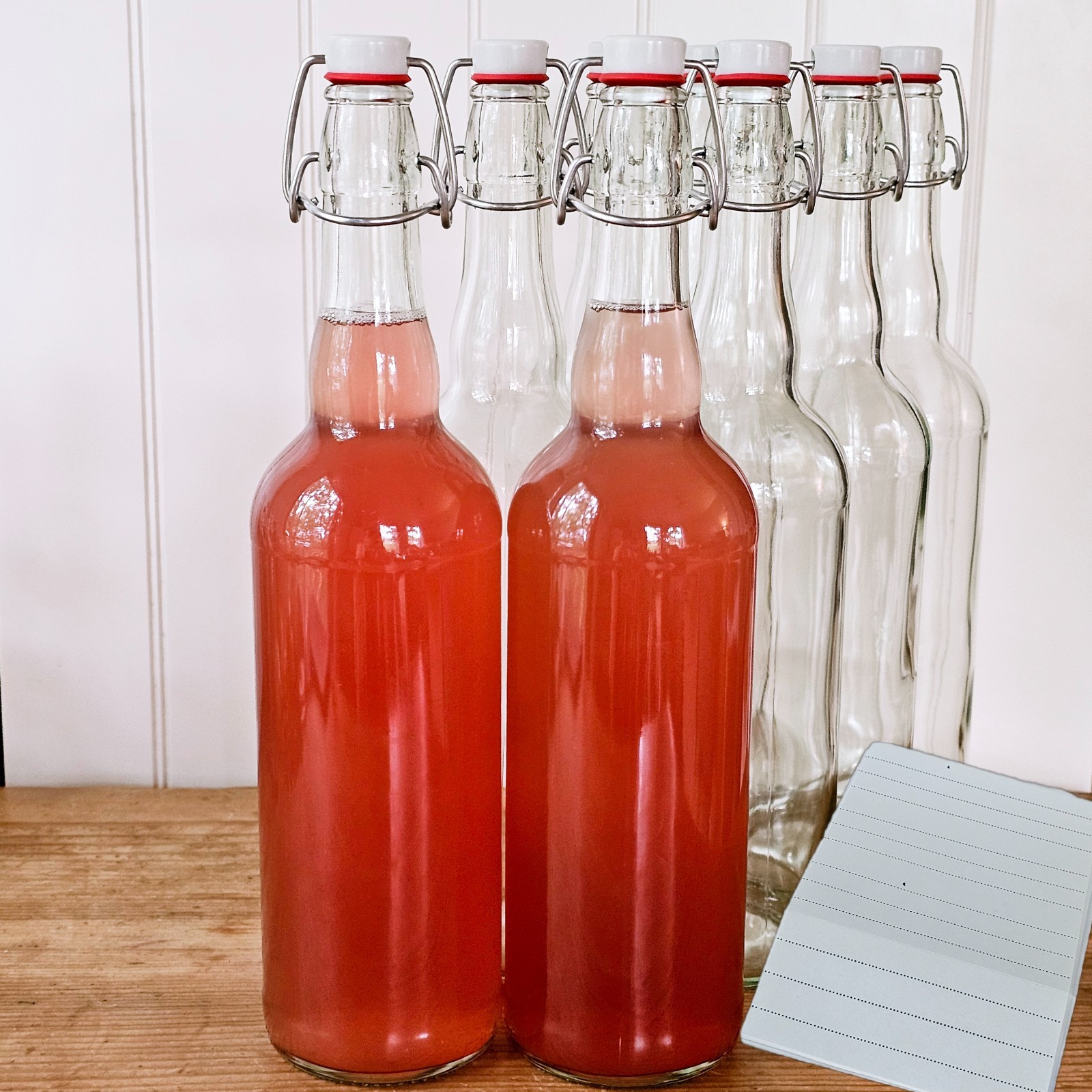 Glasflaschen 750 ml mit Bügelverschluss – Glasflasche Likörflaschen Saftflaschen