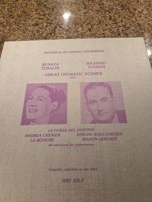 LP La Forza Del Destino - Tebaldi - Tucker - Chenier - Boccanegra - Boheme