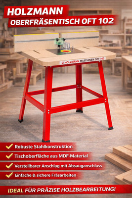 Holzmann Oberfräsentisch OFT102