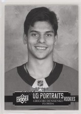 2021 Series 2 UD Portraits Rookies Black and White 19/99 Grigori Denisenko 0ri3