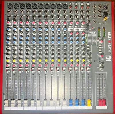 Allen & Heath ZED-16FX, nahezu neuwertiger Zustand.