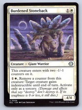 Magic: The Gathering Burdened Stoneback Lorwyn Eclipsed ECL UC 8 NM