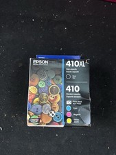 Epson 410XL Black Ink Cartridge Standard Epson 410XL 410 Color Box Set New