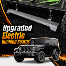 Power Side Step Electric Running Boards Fits For Jeep Wrangler Jk 2007-2017 4dr