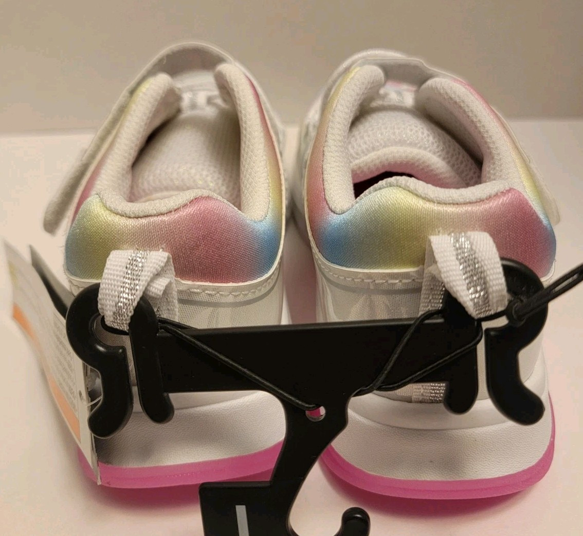SAOLA Sneakers basse leggere Athletic Works bambina multitaglia nuove con etichetta