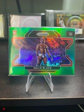 2022 Panini Prizm WWE Green Prizm Insert Malik Blade (RC) #94