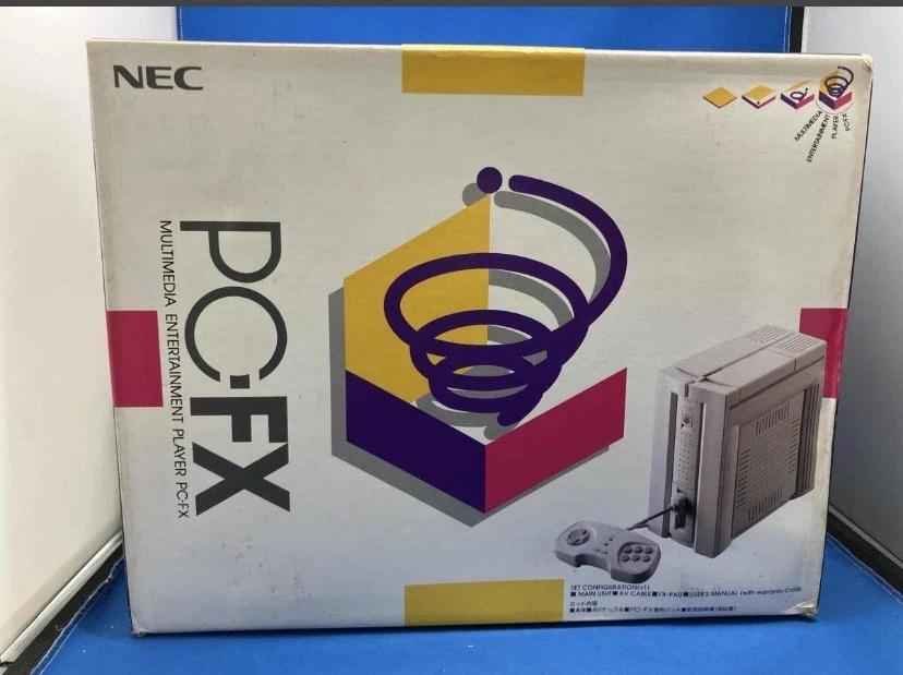 Console NEC PC-FX Blanche – Occasion Bon Etat, Fonctionnelle, Rétrogaming Japonais, Collectionneur (Console Seule)