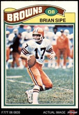 1977 Topps #259 Brian Sipe Browns-FB San Diego St 7.5 - NM+