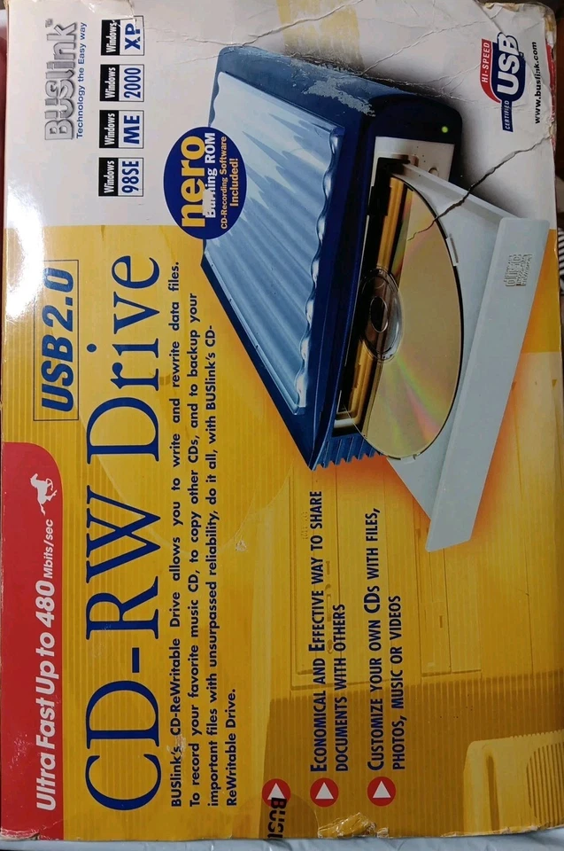 Buslink USB Hi Speed Ultra Fast Up To 480 Mbits/sec Model: RW 24   - Image 2 of 4