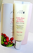 Coffee Bean Caffeine Eye Cream , 1 fl oz (30 ml) 100% Pure Natural Vegan