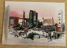 Bari - Fiera del Levante - Cartolina del 1950 grafica "Pasqui"