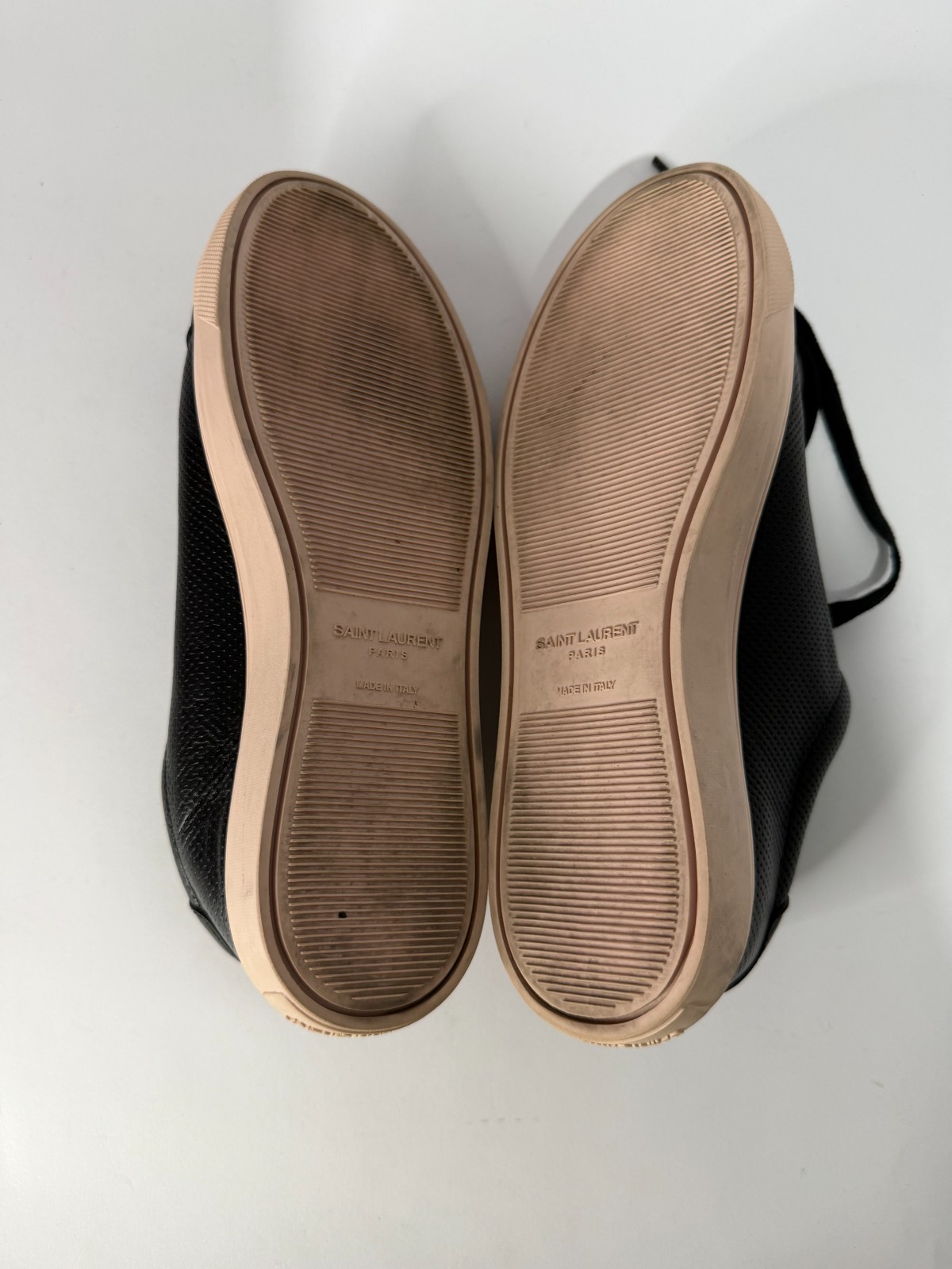 Saint Laurent Black Leather Andy Sneakers Size 36.5 EU/ 6.5 US/ 3.5 UK thumbnail 9