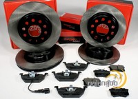 Metzger Bremsscheiben Ø 280 Mm + Ø 253 Mm + BeläGe Vorne + Hinten FüR Seat Altea