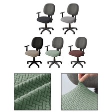 Full Protection and Stylish Design with an Elastic Straps Office Chair Cover