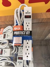 Tripp Lite TLP604 6-Outlet Surge Protector, 4-ft Cord, 720 Joules, 115V, 15A