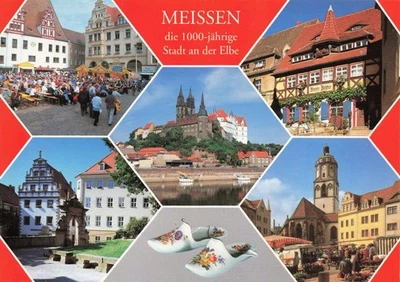 Meißen  - Sachsen, BRD,  Postkarte ungelaufen - Bild 1 von 2
