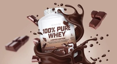 BioTech USA 100% Pure Whey Protein 2270g RICH CHOCOLATE  ''Limited'' (29,91 /kg)