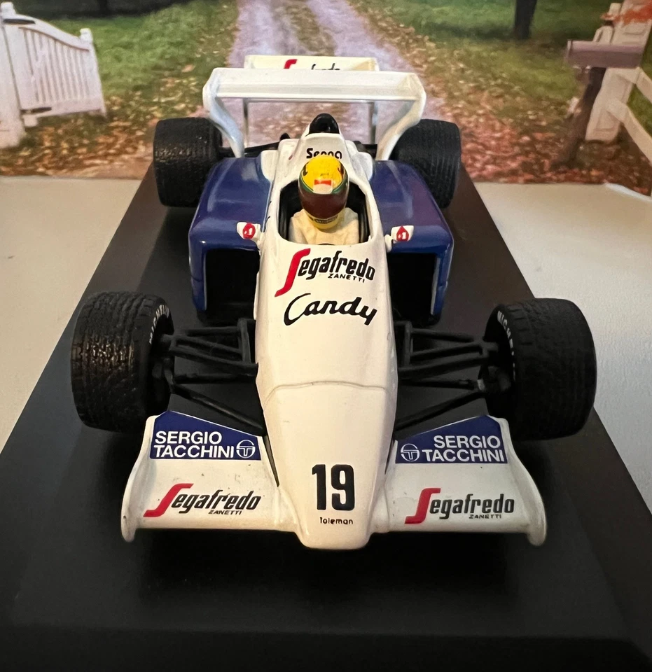 Toleman TD 184 Ayrton Senna Racing Collection Minichamps Pauls Model Art - Bild 2 von 4