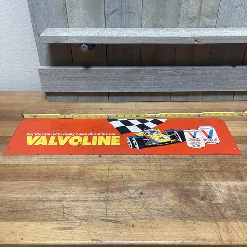 Topper Cart Rack Vintage Rare Valvoline Motor Oil Can Display Rack Topper - F1 Racecar ...