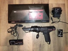 Sega Master System MK1 console With 2  Games & light phaser gun & controller