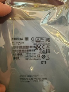 Toshiba MG10 20TB MG10ACA20TE SATA 6Gb/s 7200RPM 3.5" - New, Sealed