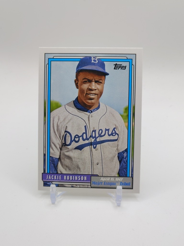 2022 Topps Archives 1992 Topps Major League Debut #374 Jackie Robinson