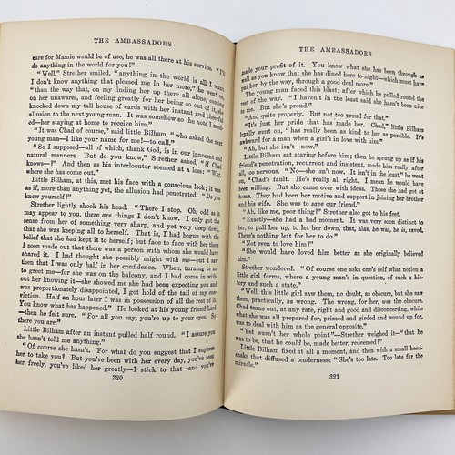 The Ambassadors Henry James Hardcover Book 1948 Psychological Fiction - Picture 14 of 23