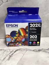 Epson Genuine 202XL Black 202 Color T202XL-BCS 05/2027 Sealed