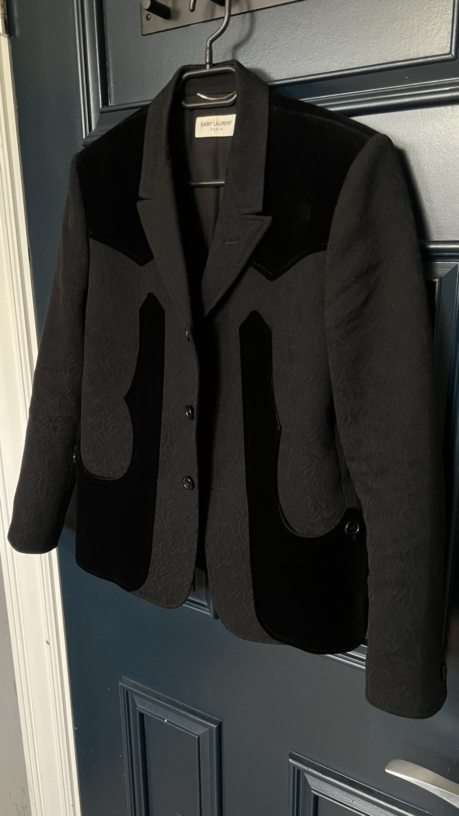 Tuta patchwork Saint Laurent EU44