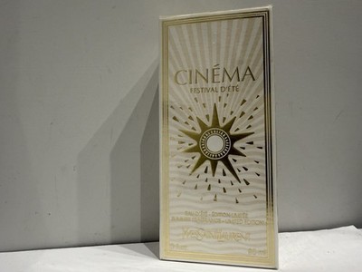 YVES SANT LAURENT CINEMA FESTIVAL D'ETE' 90ML SPRAY SEALED VINTAGE