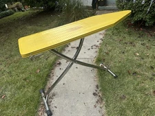 Mid-Century Beauty - Mustard/Chrome Proctor Silex Ironing Board  Mo # 6203E 672