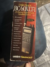 Uniden Bearcat BC60XLT-1 30 Channel Programmable Handheld Scanner - New Open Box