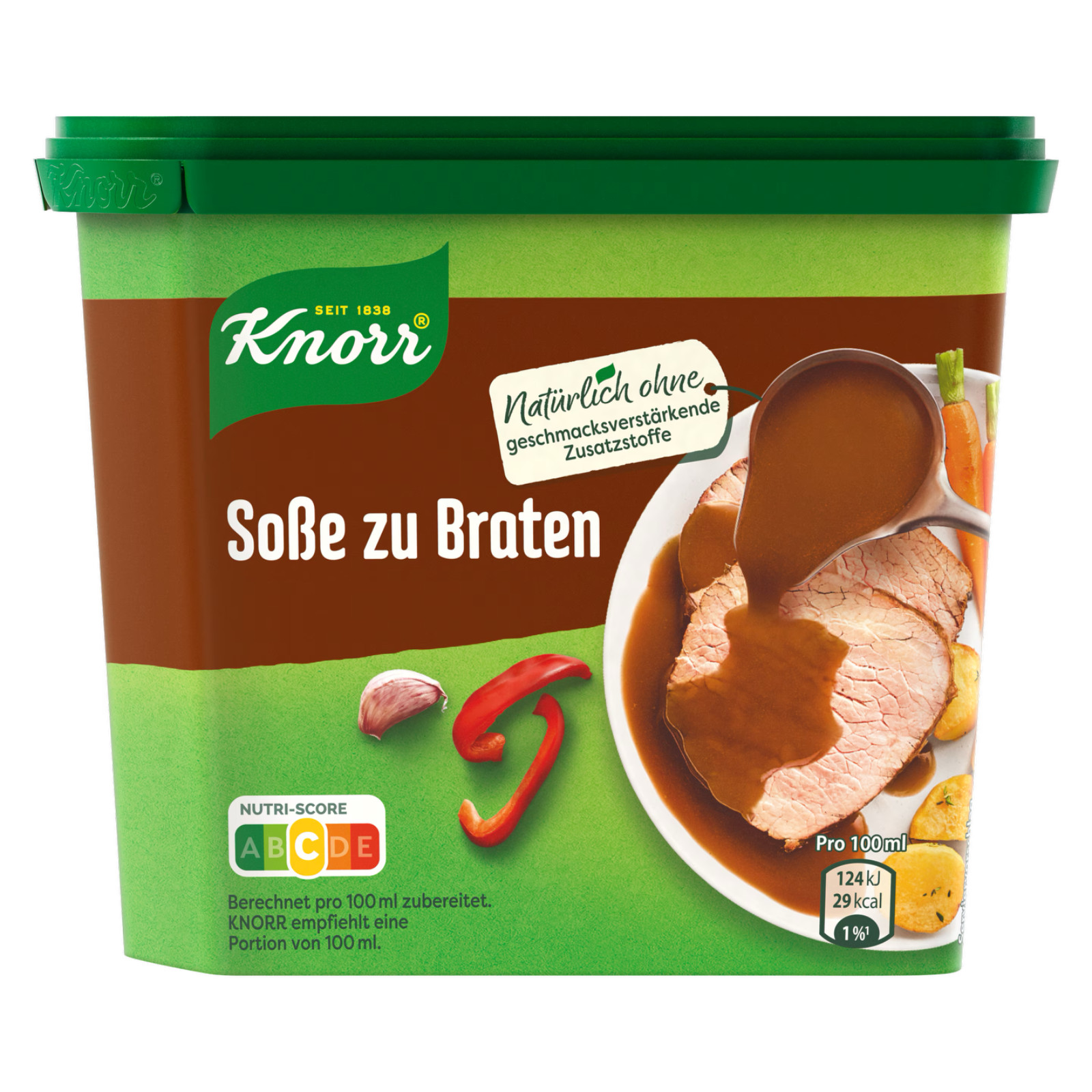 Knorr instant Extra ROAST Sauce Sosse zu Braten -XL Tub- FREE SHIPPING 3690₽