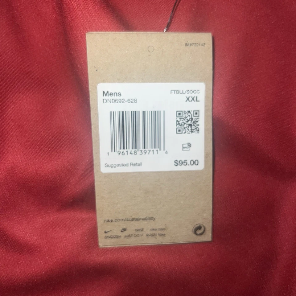 NWT Nike Portugal 2022 World Cup Home Stadium Soccer Jersey Mens 2XL - Image 3 of 4