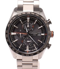 CITIZEN RADIO SOLAR ATTESA H800-A1 BLACK 993535