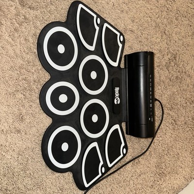 Rock Jam Electronic Roll Up Midi Drum Kit Built-in Speakers RJ760MD w Cord. Work
