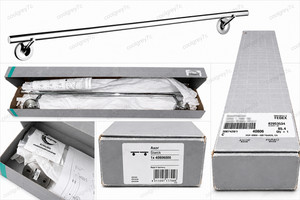 NEW AXOR Starck 40806000 24" Towel Bar Philippe Starck Hansgrohe Chrome Rare