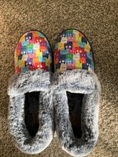 BOB  s/Skechers Acrylic fur lined Cat Slippers. NEW Sz 8.5