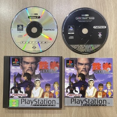 Tekken 2 mit Point Blank Demo - PS1 Sony PlayStation 1 (PAL) Spiel OVP Komplett