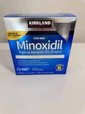 Hair Regrowth for Men - Kirkland 5 Minoxidil Foam 6 Month Supply From Usa