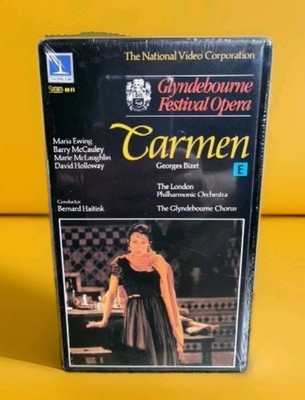 Thorn EMI VHS Carmen Glyndebourne Festival Opera LPO PAL 1985 Sealed Very Rare