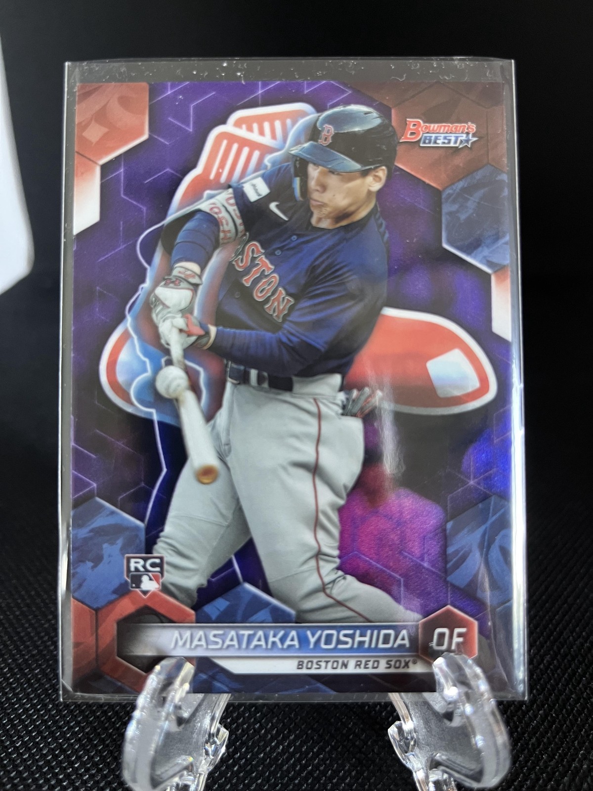 2023 Bowman's Best Masataka Yoshida #40 Purple Refractors /250 JW