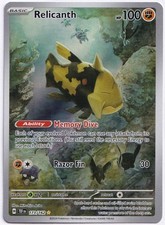 Relicanth Illustration Rare Holo 173/162 Sv:05 Temporal Forces on eBay