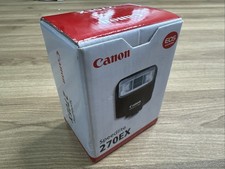 Canon 270EX Speedlite Flash for Canon SLR Mint In Box