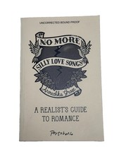 Anouchka Grose No More Silly Love Songs 2010 UNCORRECTED BOUND PROOF Rare