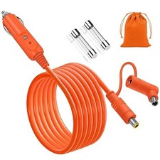 14AWG Car Charging Cable for Portable Power Station Explorer 2M/6.6FT