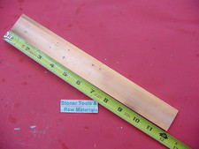 1/4"x1-1/2" C110 Copper Flat Bar - 12" Long Mill Bus Bar